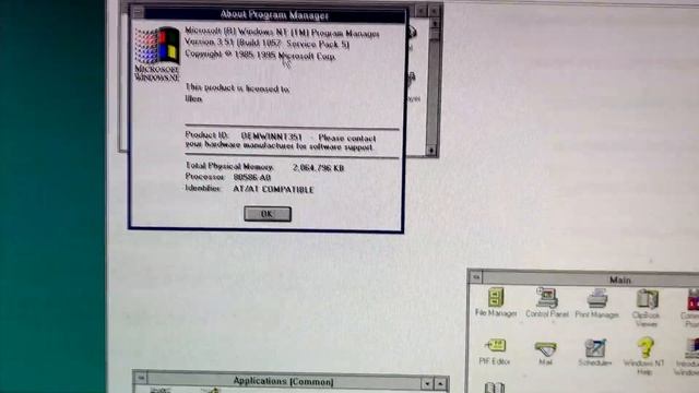 Windows NT 3.51 on modern hardware (i5 6500, SSD) смотреть онлайн