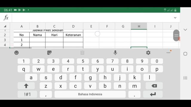 Cara Membuat Tabel Excel Lewat Hp Android смотреть онлайн