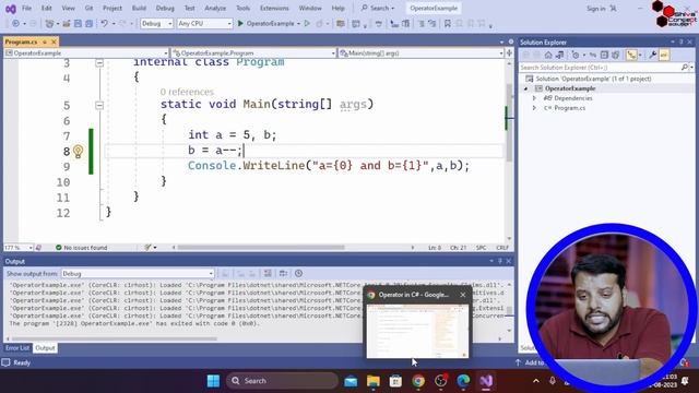 .NET full course 2023 | Operator in C-sharp | .NET lecture 5 #aspdotnetcore,C#, Csharp смотреть онлайн