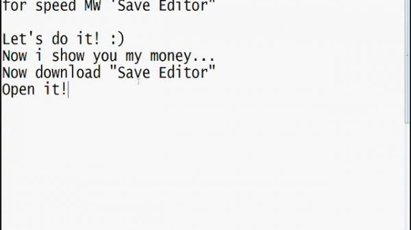 Need for speed MW save editor [Tutorial] 2013