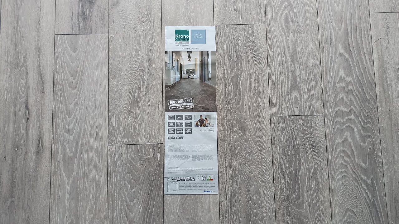 Ламинат Kronospan (Кроношпан) Floordreams 12 мм - отзыв мастера смотреть онлайн
