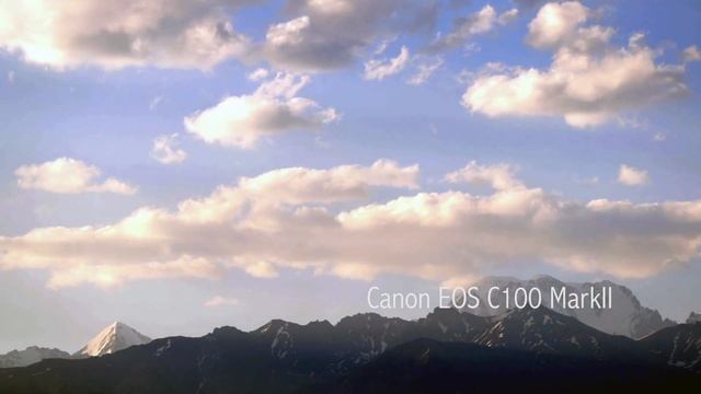"Небо"-тест видеокамеры Canon EOS C100 MarkII смотреть онлайн