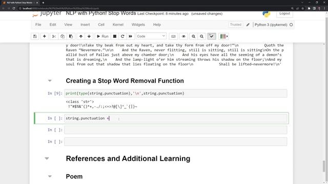 NLP with Python! Stop Words смотреть онлайн