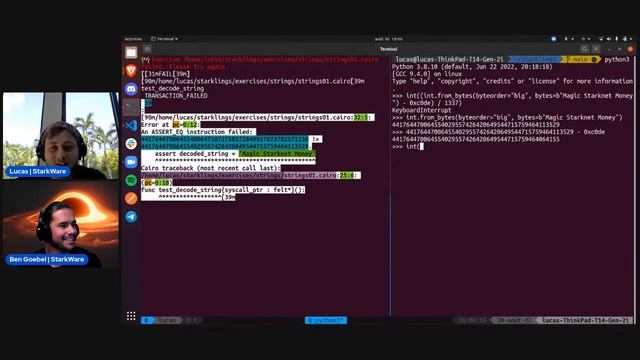 StarkNet Workshop #2: Diving into Cairo смотреть онлайн