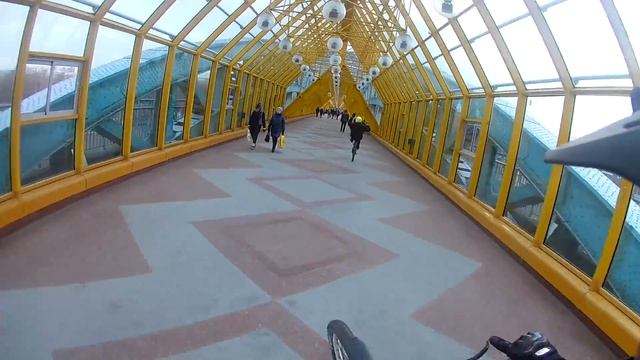 Moskow Urban Stunt Team Mtb Russia , парк горького , Москва вилли на вело