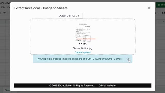 DEMO - Convert images to Excel or Google Spreadsheets смотреть онлайн