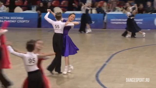 Нагорный Николай - Рыженкова Софья, 1/2 Quickstep смотреть онлайн