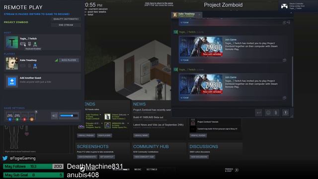 Project Zomboid Split Screen Tutorial смотреть онлайн