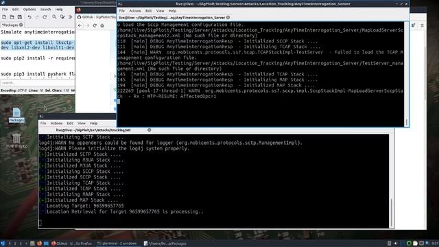DragonOS Focal SS7 Any Time Interrogation (SigPloit, GSMEvil2) смотреть онлайн