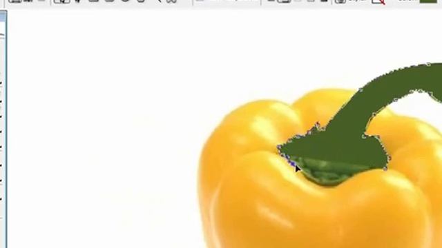 Vector Tracing a Pepper in Photoshop смотреть онлайн