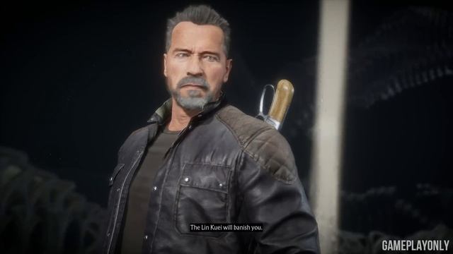MORTAL KOMBAT 11 Every Terminator T-800 Intro and Interaction смотреть онлайн
