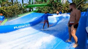 Аквапарк в джунглях Бали // Экстремальные горки и серфинг! // Waterboom Bali 2023