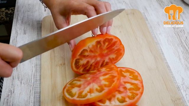 Berenjenas con tomares frescos y albahaca. ¡Receta deliciosa y rápida! смотреть онлайн