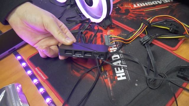 ВСЁ ПРО ПОДСВЕТКУ ВЕНТИЛЯТОРОВ RGB/ARGB + Обзор комплекта ID-Cooling DF-12025 смотреть онлайн