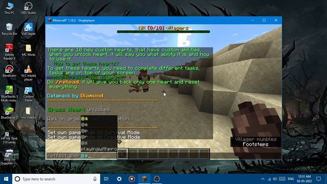 How to download custom heart mod for Minecraft java edition 1.18+ смотреть онлайн