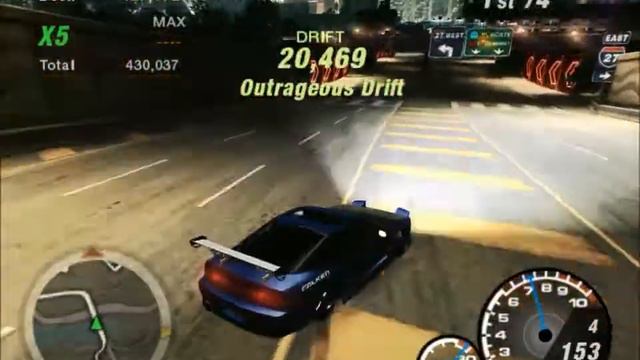 Nfsu2 | Street Wars | Nissan 240sx Drift: Woodbine Park смотреть онлайн