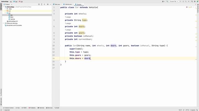 Creating Vehicle App Project Using Inheritance | Core Java and OOPs смотреть онлайн