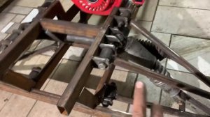 Самодельное детское багги из мотоблока часть.1   11.12.23