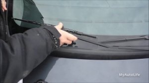 Замена передних дворников на Форд Фьюжн. Щетки стеклоочистителя Bosch Eco | MyAutoLife