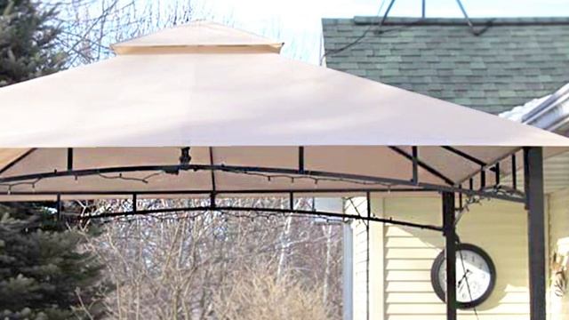 Replacement Canopy Top for Menards 10 x 10 BC Metal Gazebo - LCM1095 смотреть онлайн