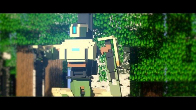 "Bastion" - Minecraft Animation (Overwatch) смотреть онлайн