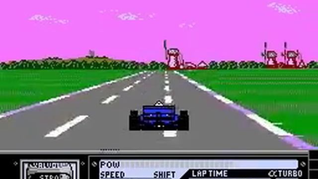Al Unser Jr.'s Turbo Racing (NES) - Real-time playthrough смотреть онлайн