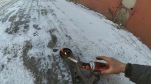 Ремонт передних рычагов Suzuki SX4. Замена шаровой опоры, сайлентблока и стойки стабилизатора.