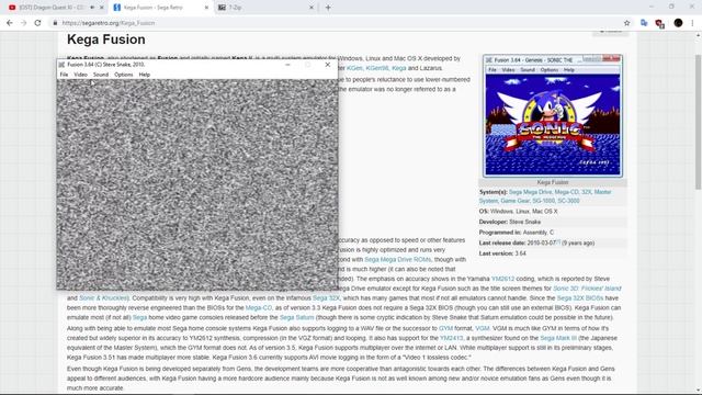 Kega Fusion Sega Genesis emulator setup 2019 смотреть онлайн