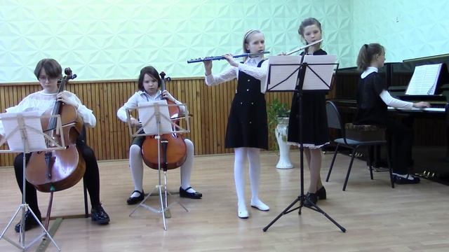 Квинтет. П.И. Чайковский . Вальс (из "Детского альбома"), Н. Карш "Джазовая пьеса" смотреть онлайн