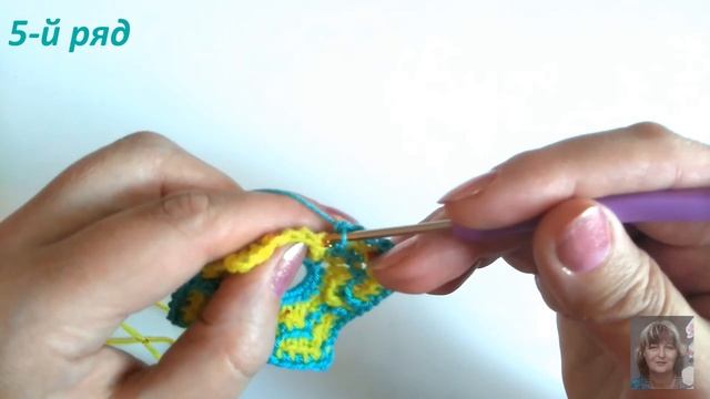 Квадратный мотив крючком/ МК #ВязаниеКрючком #knitting #вязание смотреть онлайн