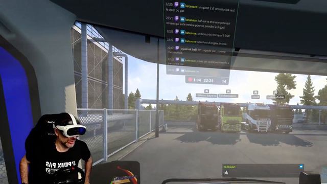 PCVR PICO 4 : Le CONVOI des FURIEUX, direction la FINLANDE sur ETS2 en VR #59 смотреть онлайн