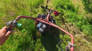 Без этого косить траву мотоблоком Салют нельзя