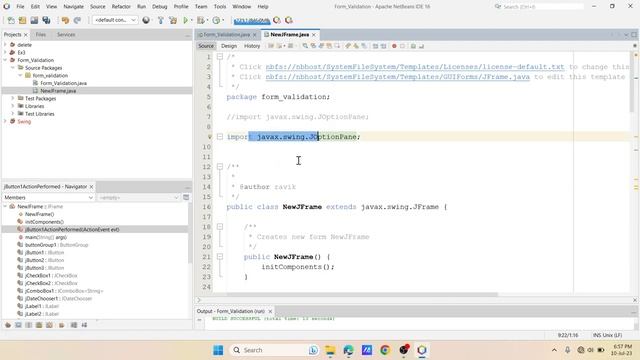 #1 (From Scratch Part 1) Simple Registration Form Validation in Java Swing | Netbeans Event Handlin смотреть онлайн