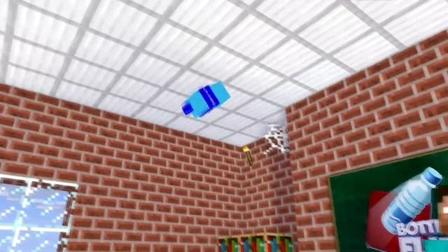 MONSTER SCHOOL : Bottle Flip PART 1 - Minecraft Animation смотреть онлайн