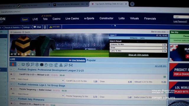 FIXED MATCH | OCTOBER 6, 2019