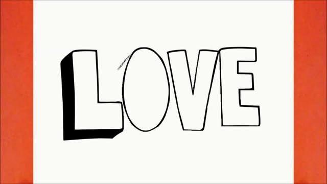HOW TO DRAW LOVE IN 3D смотреть онлайн