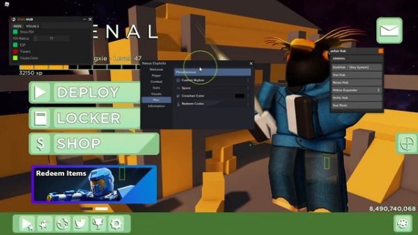 ROBLOX ARSENAL SCRIPT GUI HACK | (PASTEBIN 2023)