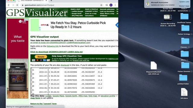 GPX file converter смотреть онлайн