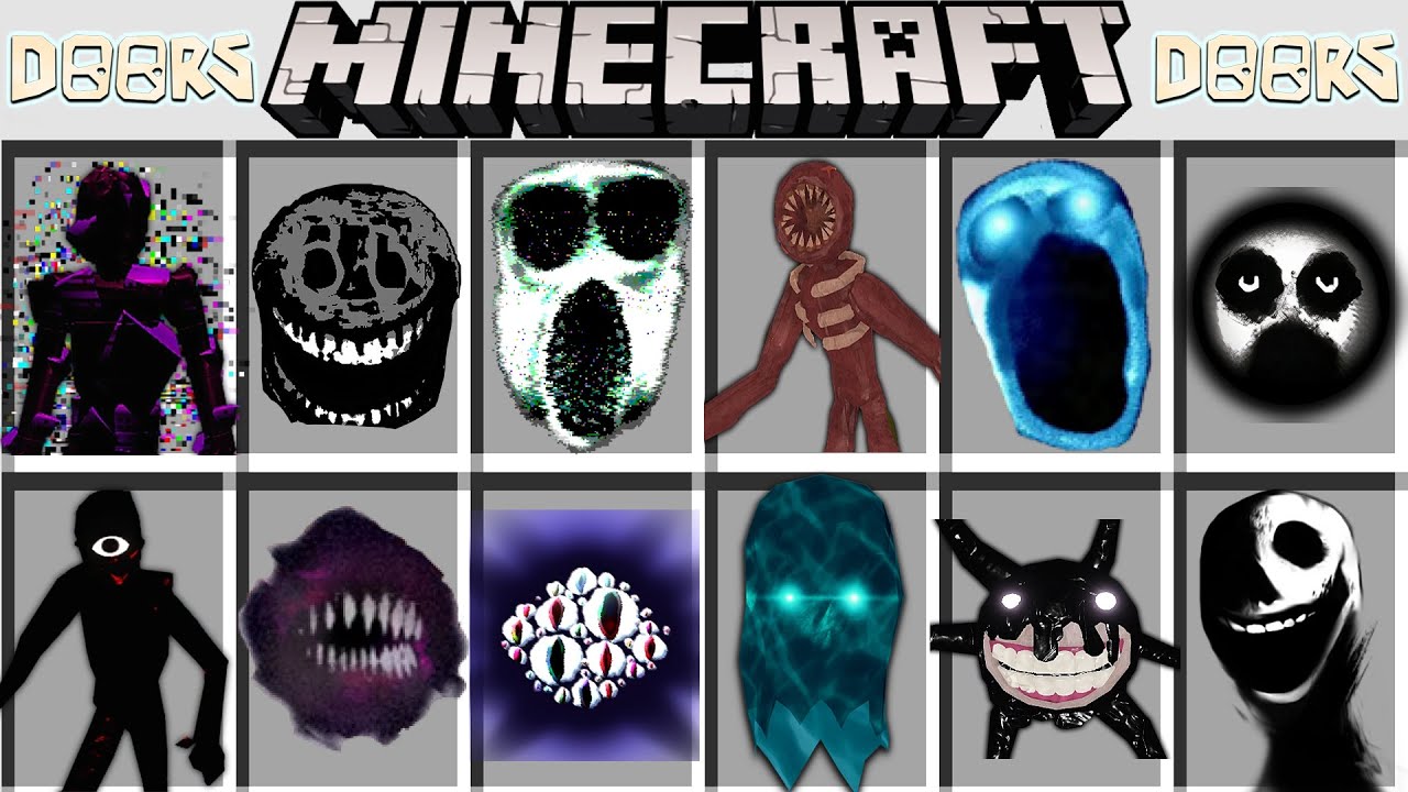 Мод на ДВЕРИ РОБЛОКС в МАЙНКРАФТ ! ROBLOX DOORS HOTEL ADDON MOD MINECRAFT BEDROCK AMBUSH CRUCIFIX смотреть онлайн