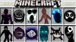 Мод на ДВЕРИ РОБЛОКС в МАЙНКРАФТ ! ROBLOX DOORS HOTEL ADDON MOD MINECRAFT BEDROCK AMBUSH CRUCIFIX