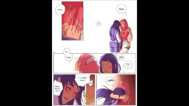 Sakura and Hinata Yuri Comic HIGH смотреть онлайн