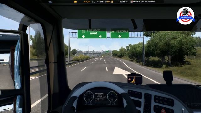 Euro Truck Simulator 2 - Mercedes-Benz Actros MP3 v1.0 смотреть онлайн