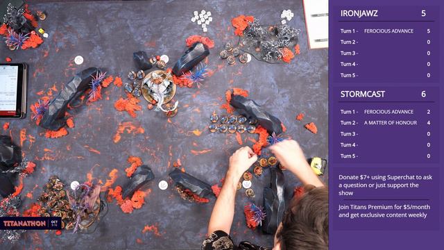 Ironjawz vs Stormcast Eternals - Age of Sigmar 3.0 Battle Report смотреть онлайн