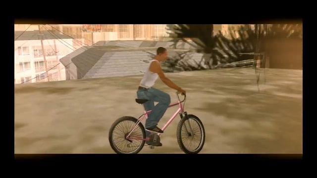 GTA San Andreas Mountain bike stunt "Позитивчик" №2 смотреть онлайн
