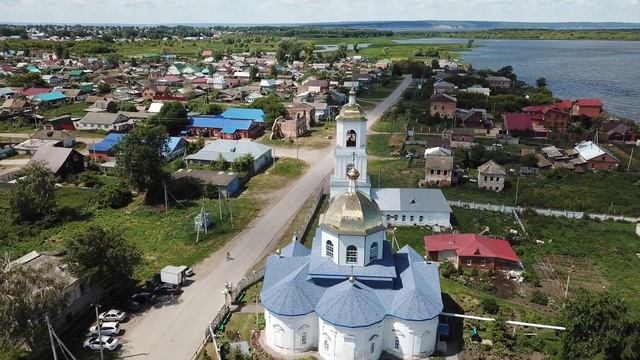 Храм в Старой майне, вид с высоты. Часть 1 смотреть онлайн