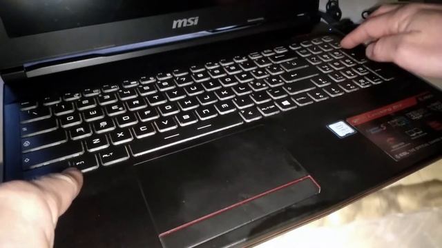 HOW TO TURN OFF the BACKLIT KEYBOARD on an MSI LAPTOP смотреть онлайн