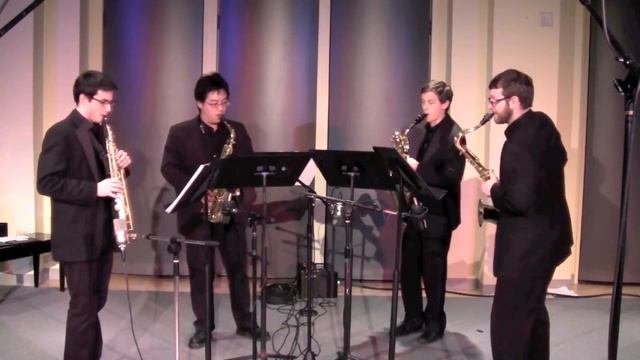 Green Light Saxophone Quartet - Caryl Florio - Quartette - I смотреть онлайн