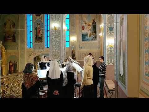 Стихиры на "Господи воззвах" воскресные, гл. 2-й и святых гл. 5-й и 6-й. Регент Екатерина Артюхова. смотреть онлайн
