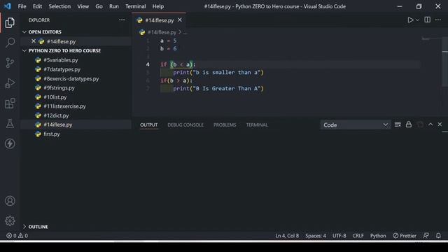 (Master)If - Else Conditions In Python ? | Python ZERO To HERO Course In Hindi #14 смотреть онлайн