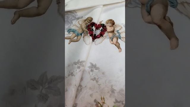 Скатерть с купидонами и розами смотреть онлайн